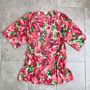 Lularoe Lindsay floral kimono
